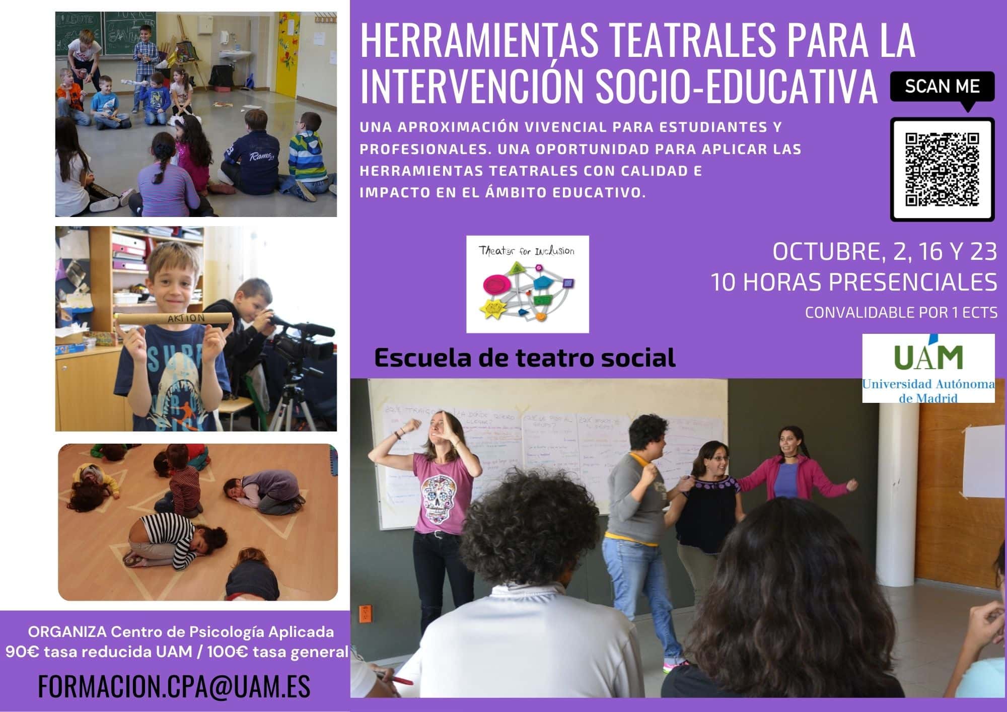 Cartel curso UAM