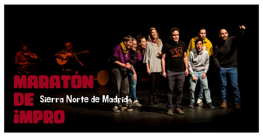 Calentamos con Martín Caló para el III Maratón de Impro