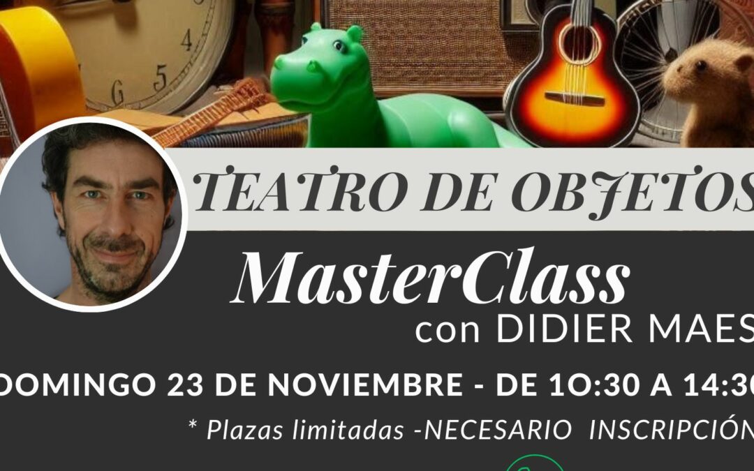 MasterClass de Teatro de Objetos